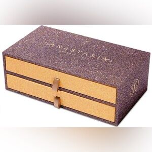 Anastasia Beverly Hills Purple and Gold Glitter Vault Box for Palettes